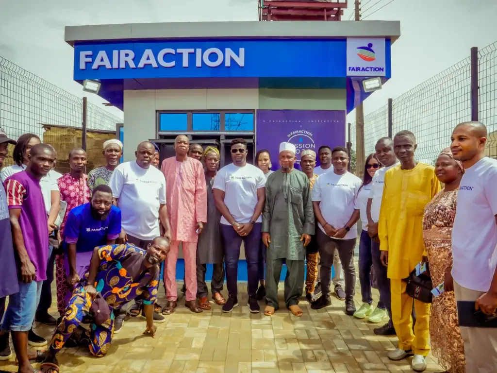 Fair Action team members gathered